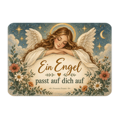 Herzlicher Kühlschrankmagnet mit Engel für liebe Menschen