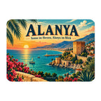 Sonniger Kühlschrankmagnet Alanya für Urlaubsfans|p:2021841|h:285f2ff532a1066480acf23f2d4bf7f0