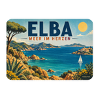 Nostalgischer Kühlschrankmagnet von Elba für Urlauber|p:2021845|h:b1a919f03d11ff3d63c3df79cbcd34a0