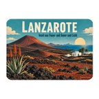 Eleganter Kühlschrankmagnet Lanzarote für Urlaubsfans mit Vulkanlandschaft|p:2021863|h:18749f80d93d9d83a34ed546cc3b0044