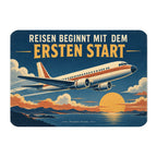 Nostalgischer Kühlschrankmagnet mit Flugzeug für Reisefans|p:2021869|h:def3af1bf00886e495a27d22e0e1aee1