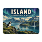 Nostalgischer Kühlschrankmagnet für Islandfans mit Papageitaucher|p:2021880|h:8dc9c23e403a354c8f18391bfd13a0cb