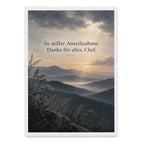 Würdevolle Trauerkarte für den Chef mit Berglandschaft|p:2022075|h:cf4a7b3f9c2b675730017aeceb654a8d