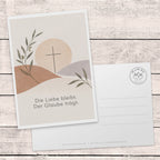 Einfühlsame christliche Trauerkarte mit Kreuz|p:2022090|h:16ae8f596e8f729cac68b8164f940ab5