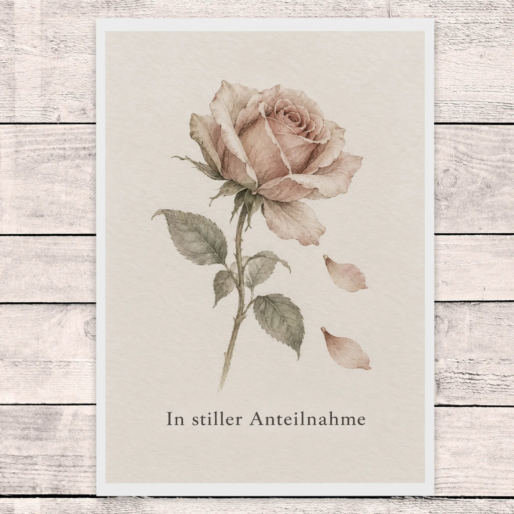 Einfühlsame Trauerkarte mit zarter Rose|p:2022105|h:413f567cfe6cc6b879b1c52c494efa95