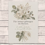Einfühlsame Trauerkarte zum Tod der Mutter mit Eukalyptus|p:2022151|h:da5b0972fa630ce7d60d52614ea70446