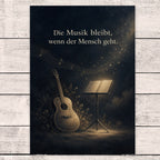 Einfühlsame Trauerkarte für Musiker mit Gitarre|p:2022234|h:5bdc293cd91bbe38f3d1bede4c9b9ad6
