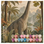 Entspannendes Malen nach Zahlen für Dinosaurierfans mit Brachiosaurus|p:2022272|h:4272b1408429f210719ce5c8d755bce7