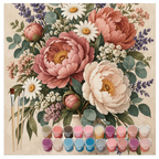 Elegantes Malen nach Zahlen mit Blumenstrauß für Erwachsene|p:2022289|h:e17530b024e522dcb9833f70d8c30e40
