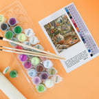 Romantisches DIY Malen nach Zahlen für Liebende mit Wildblumenvase|p:2022556|h:c768a95c2c5345dc5d978a97829996c1