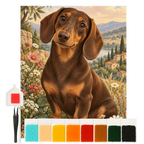 Liebevolles Diamond Painting mit Dackel für Hundeliebhaber|p:2022562|h:14e09f054bc419358e497534832257db