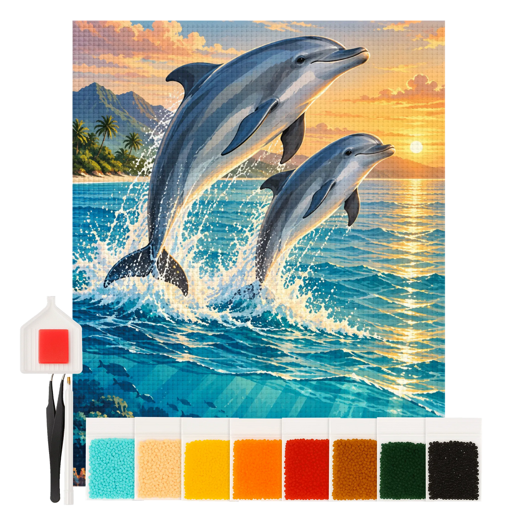 Entspannendes Diamond Painting Delfin für Delfinfans|p:2022570|h:e0965e81aa60f5f9a8544d3fd63d56df
