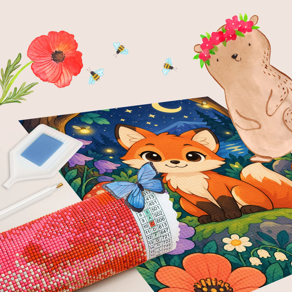 Süßes Diamond Painting für 8-jährige Kinder mit Fuchs|p:2022585|h:684934b8fd38029e5cd0333abcba90dd
