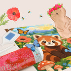 Süßes Diamond Painting für 6-Jährige mit rotem Panda|p:2022591|h:2d844e1905bb5b9eb4e70ae6b9d1becb