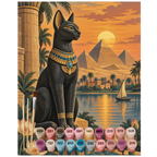 Elegantes Malen nach Zahlen Ägypten für Erwachsene mit Katzenstatue|p:2022606|h:928dadfd30d4b9d438025631a2db7830