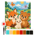 Süßes Diamond Painting für Kinder ab 3 Jahren mit Fuchs