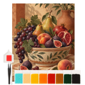 Entspannendes Diamond Painting Obst für Küche mit Trauben