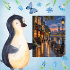 Entspannendes Diamond Painting London für Fans mit Steinbrücke|p:2022685|h:54d9de2e98d03cbfc14f9a509d24d134