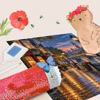Entspannendes Diamond Painting London für Fans mit Steinbrücke|p:2022685|h:7f59889b4d87e3172b65940129d300ba