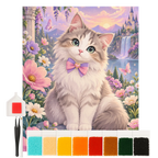 Süßes Diamond Painting für 12-jährige Mädchen mit flauschiger Katze|p:2022760|h:285df649b8df69b20a54070cc3f9c83b