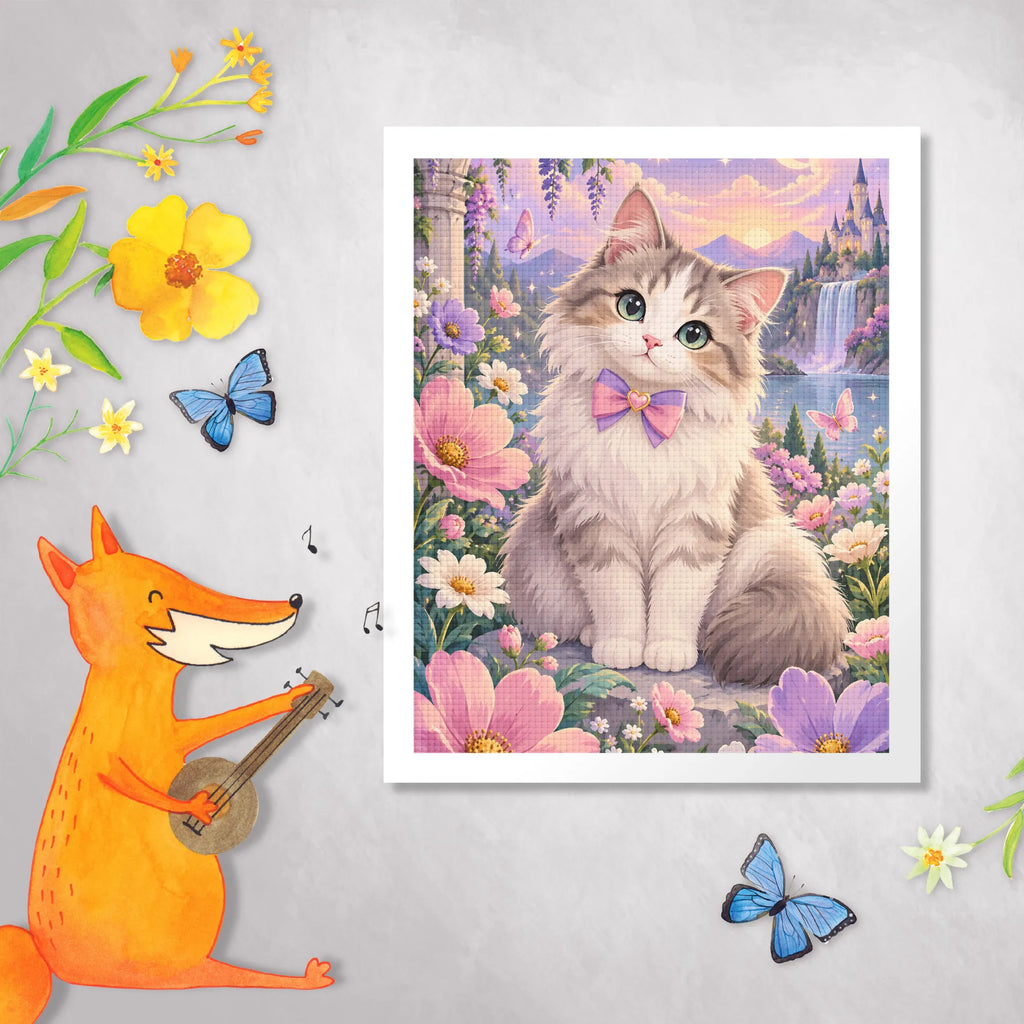 Süßes Diamond Painting für 12-jährige Mädchen mit flauschiger Katze|p:2022760|h:5d128d4f615a6898d6cf2ed1cdd9a3ce