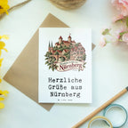 Herzliche Urlaubsgrüße aus Nürnberg mit Burg|p:2022940|h:416737b1d610ec61a8bf892f5a9b77a8
