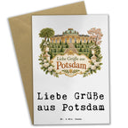 Elegante Grußkarte aus Potsdam mit Schloss|p:2022945|h:a9a99b75dcec1d9a279d7496b0c4c5a7