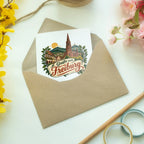 Herzliche Grußkarte aus Freiburg mit Münster Silhouette|p:2022951|h:d3555424bf6825cc36e17c0bea714669