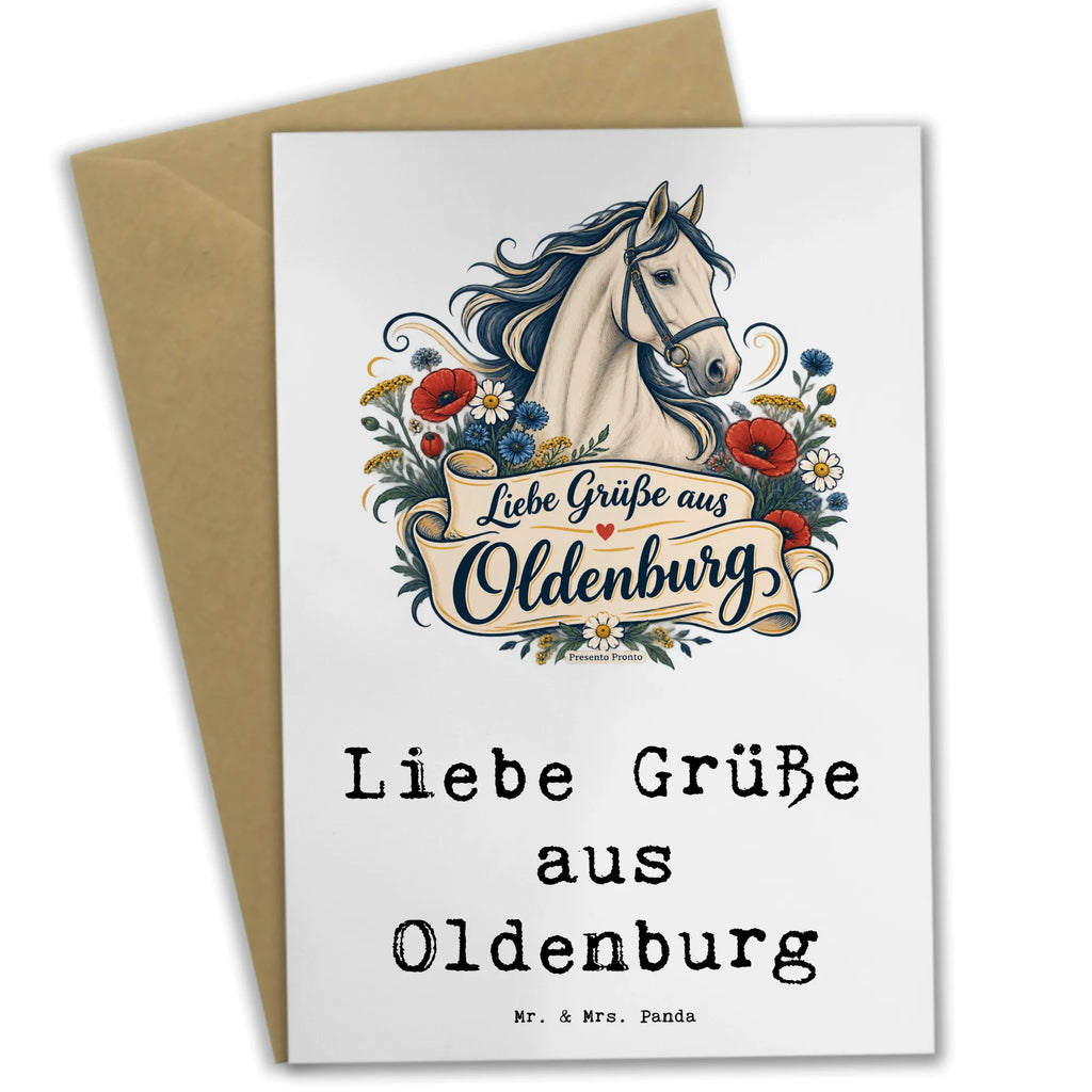 Elegante Grüße aus Oldenburg Karte für Pferdefreunde|p:2022960|h:0fb6dfc7581fbbef896602867662d1d2