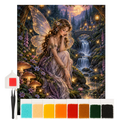 Elegantes Diamond Painting Bild Fee für Feenfans