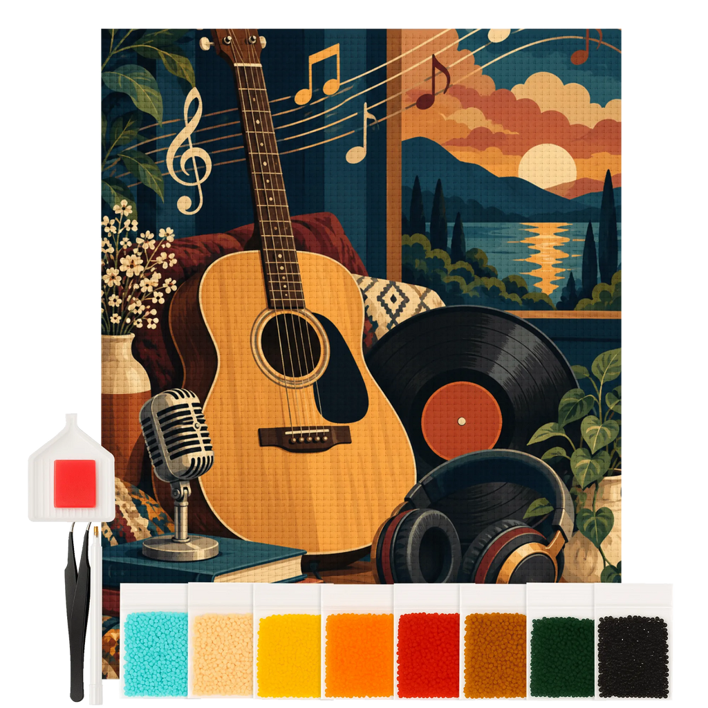 Nostalgische Diamond Painting Bilder für Musikfans mit Gitarre|p:2023203|h:35846652382f85f9d030dc9062380c51