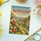 Nostalgische Postkarte Grüße aus dem Alten Land mit Apfelgarten|p:2023323|h:e6e3e6d90ccedaea03267a10c5204869