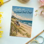 Herzliche Grüße von Fischland-Darß-Zingst Postkarte mit Strandkorb|p:2023328|h:a2b27c7ff39e3a886f46bbb83881e588