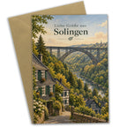 Herzliche Grußkarte aus Solingen mit Müngstener Brücke|p:2023379|h:58300c3c55c0ecc34e670d193adf4427
