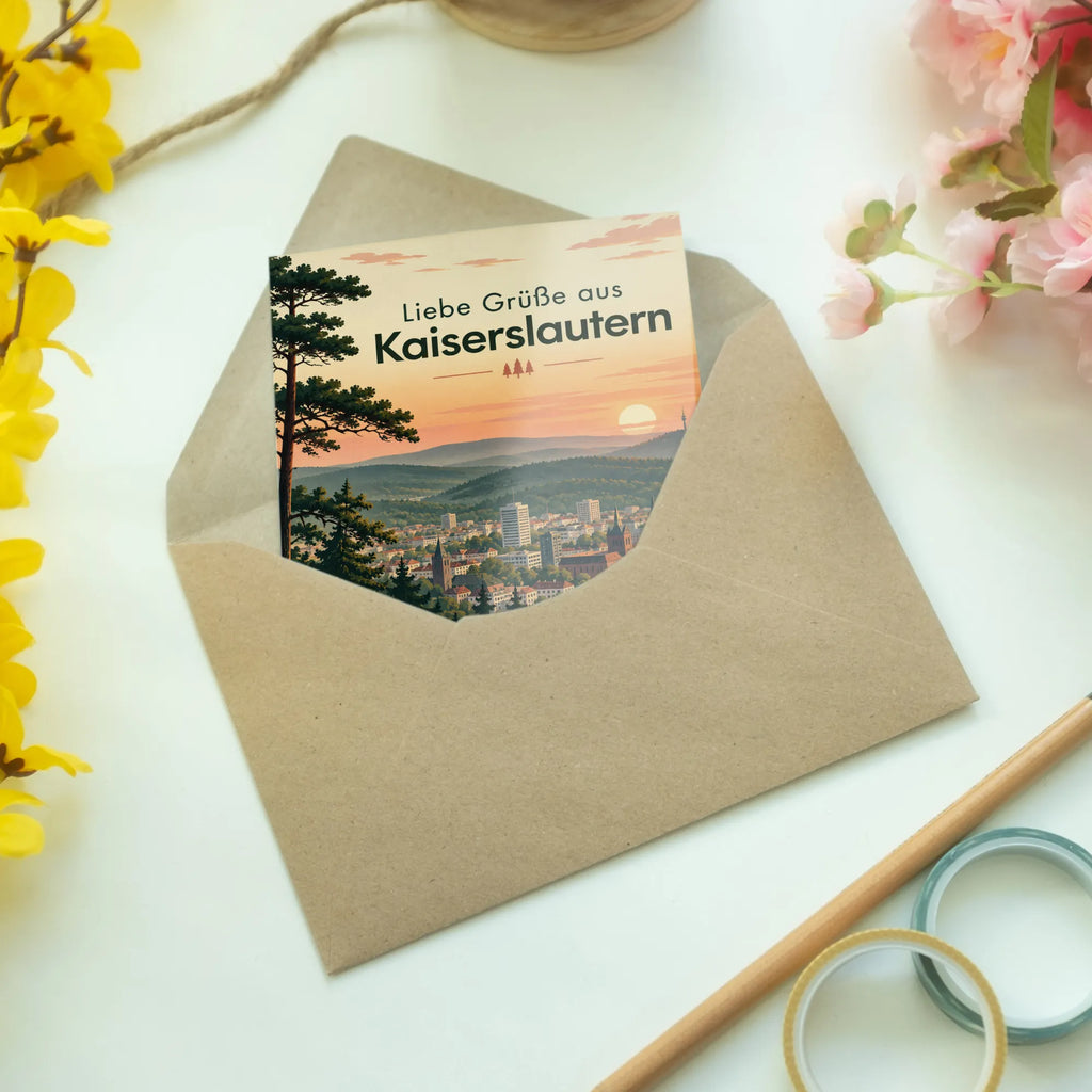 Herzliche Urlaubsgrüße aus Kaiserslautern mit Skyline|p:2023400|h:fb9968a04b4144c783cae4fc2c9b95be