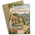 Herzliche Grußkarte für Urlaubsgrüße aus Bad Kissingen