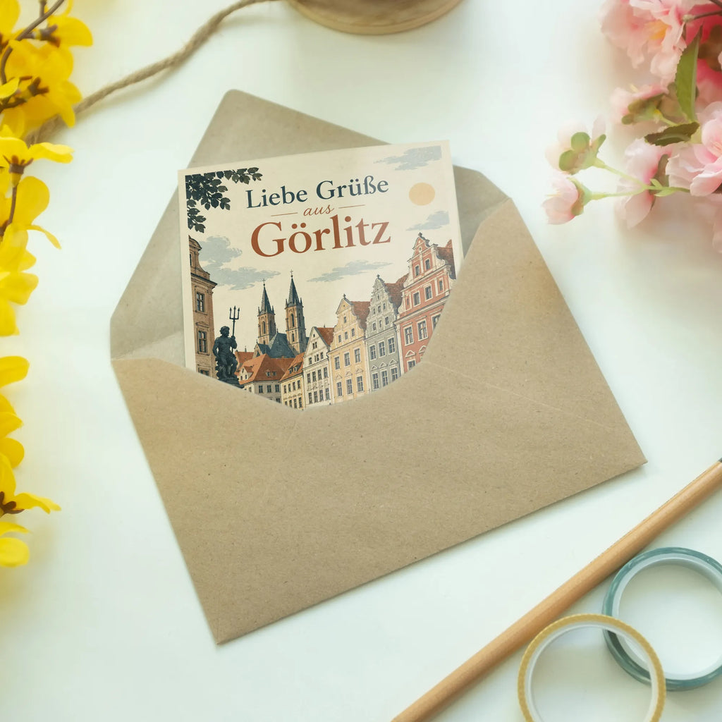 Herzliche Grüße aus Görlitz Karte mit Untermarkt|p:2023507|h:f267e4413cda11ecd345d1198ef01665