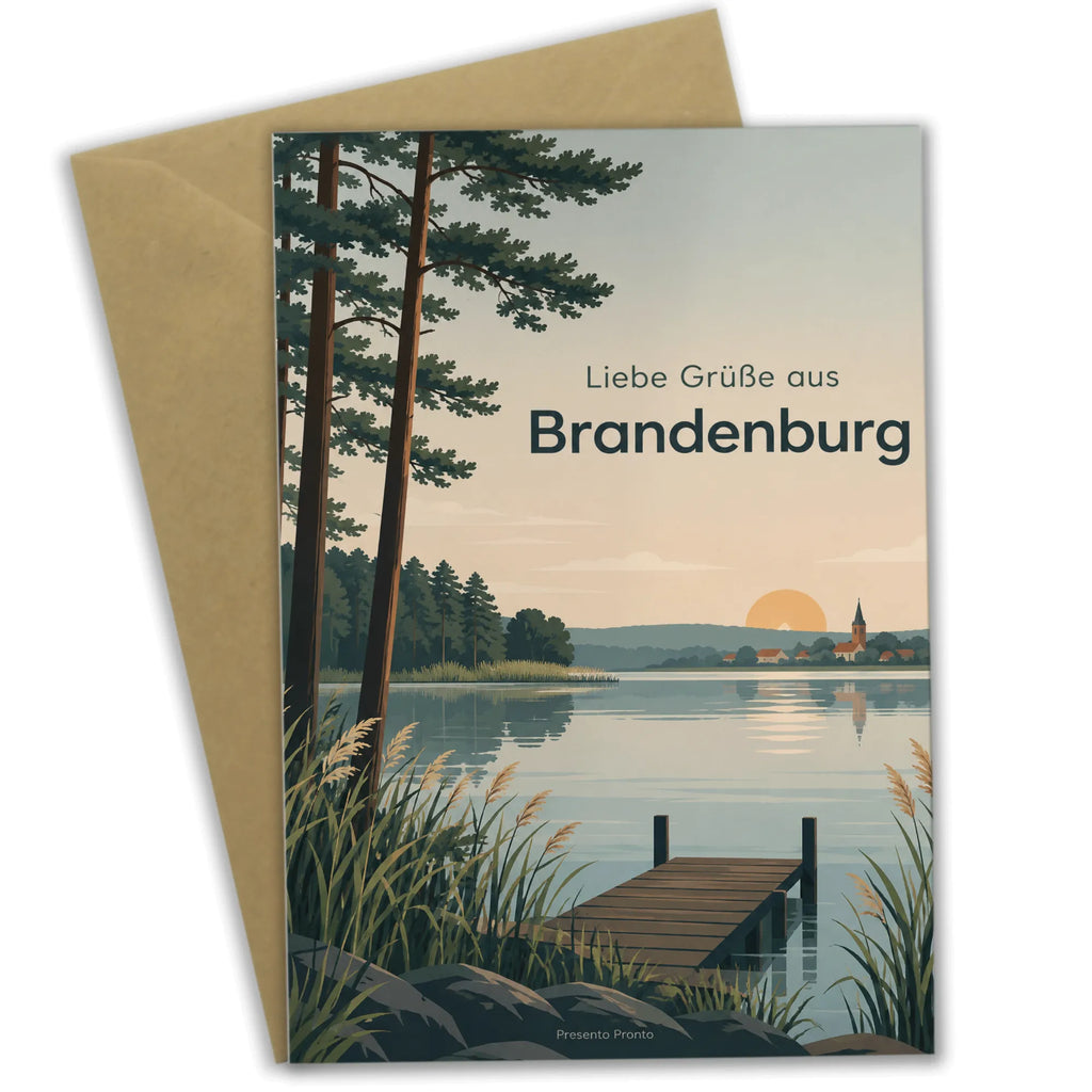 Herzliche Grußkarte aus Brandenburg mit Seenlandschaft|p:2023529|h:040d2584a567d1021476adf633991f03