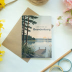 Herzliche Grußkarte aus Brandenburg mit Seenlandschaft|p:2023529|h:6ea9c553f43b5835309f2f841821ce81