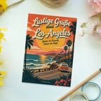 Lustige Grüße aus Los Angeles Postkarte mit Retro Sonnenuntergang|p:2023587|h:3ca1c1d96589c461c09295df33275901