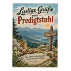 Lustige Grüße vom Predigtstuhl Postkarte mit Murmeltier|p:2023616|h:3faca6b8e1c3dc3ced105e6f6cfdfb5a