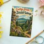 Lustige Grüße aus dem Zittauer Gebirge Postkarte mit Sandsteinfelsen|p:2023627|h:bc3834e9bbd1e7f6742722b526bcb489