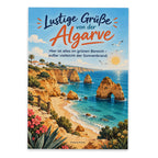 Lustige Grüße von der Algarve mit goldenen Klippen|p:2023670|h:1b520ab80c3d017ba28fa87e3eba4cbc