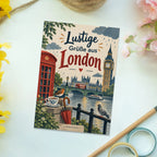 Lustige Grüße aus London Postkarte mit rotem Regenschirm|p:2023715|h:e9f8c073e0ce064bef4683fe6493f902
