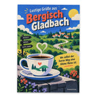 Lustige Postkarte Grüße aus Bergisch Gladbach mit Kaffeetasse|p:2023723|h:0ae0e08dbae96162b325028d606fc814