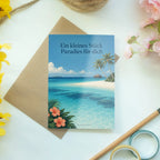 Elegante Malediven Grußkarte mit Lagune für Urlaubsgrüße|p:2023744|h:15ec58d7e8c229a880395fbb39fd4a1d