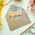 Elegante Heringsdorf Grußkarte mit Seebrücke für Ostseefans|p:2023757|h:b888922b2e332352e991475e0b50672f