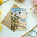 Herzliche Urlaubsgrüße aus Sellin mit Seebrücke|p:2023776|h:cf5b488c7a3eedc1da22ca796cb04a03