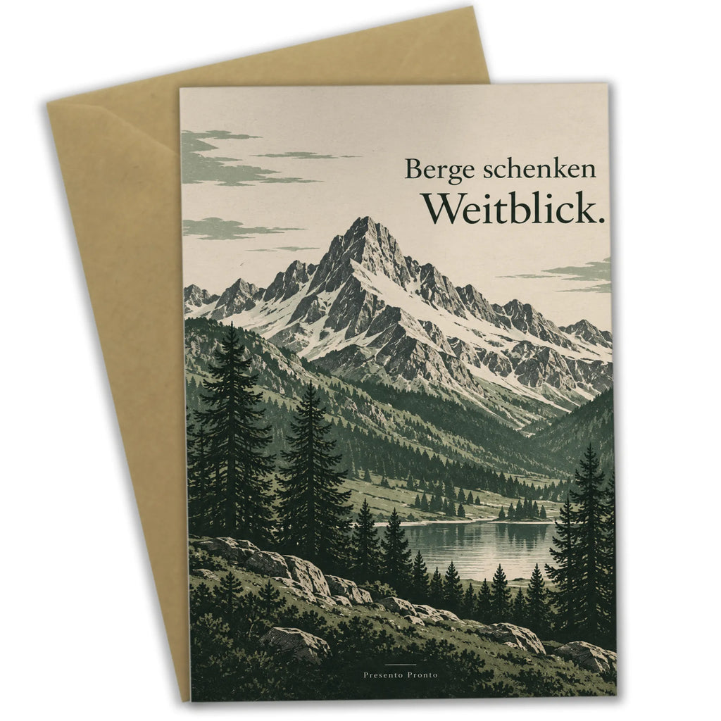 Besinnliche Grußkarte Alpspitze für Bergfreunde|p:2023781|h:f4eb1ed68980c0657e73524b04c00d5c