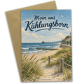 Herzliche Sommergrußkarte aus Kühlungsborn mit Pier